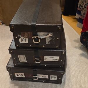 Set Of 3 Alaia Shoe Boxes